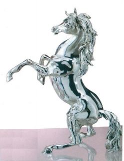 Italian Statue Figurine Horse Silver 925 Sculpture Made in Italy