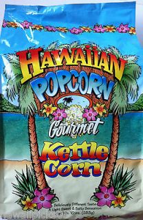 Hawaiian Gourmet Kettle Corn Popcorn Pre Popped 10 oz Bag Hawaii