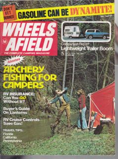 Wheels Afield, 7/74, Lightweight trailer comparisons