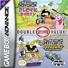 Gameboy Advance Cartoon Network Speedway / Block Party Double Game NEW