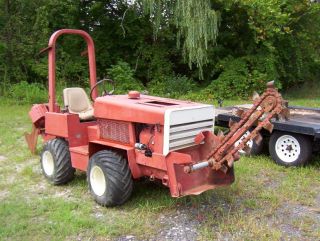 2005 Ditch Witch RT40 Center Cut Trencher Construction Heavy Equipment