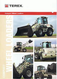 Terex Compact Wheel Loaders range Construction brochure 2007