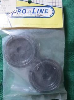 Tamiya Rough Rider 1 3/4 Front Solid 3 Pc. Black Wheels by Proline