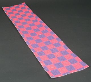 Scooter Grip Tape Check Purple Red 50 x 11.5 cm