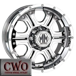 20 Chrome Mayhem Havoc Wheels Rims 5x150 5 Lug Toyota Tundra Sequoia