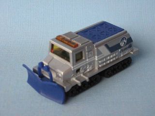 Matchbox Snow Groomer Plough with Silver Body