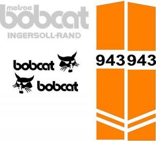 943 New Bobcat Excavator Decal Set Whole Machine Melroe Ingersoll