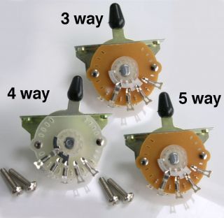 Oak Grigsby style 3, 4 & 5 way lever selector switch