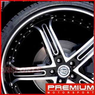 24 inch Rims Wheels Versante VE226 Rims Dodge Mustang Sierra Cadillac