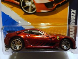Hot Wheels 2012 Ferrari 599XX Super Treasure Hunt Super Deal