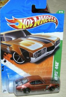 2011 Hot Wheels Treasure Hunt Olds 442 Note Card