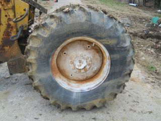 Two 14 9 24 Tractor Tires on 13 Rims