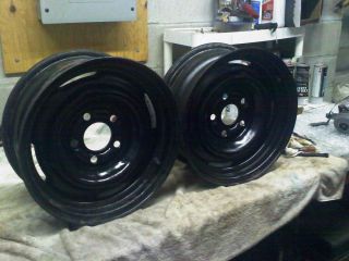 Set of Ford 14 x 5 5 Steel Rims