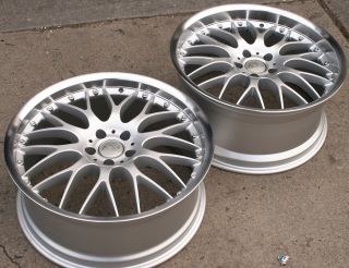 Adr M Classic 19 Silver Rims Wheels Nissan 350Z Coupe 19 x 8 5 9 5 5H