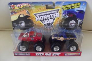 Hot Wheels Monster Jam Truck Then Now Samson