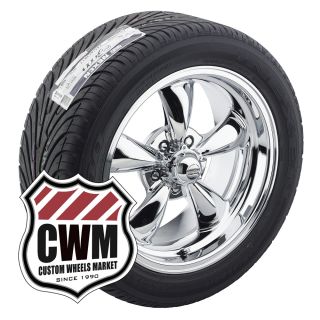 17x7 17x9 Chrome Wheels Rims Tires 215 50ZR17 275 40ZR17 for Chevy