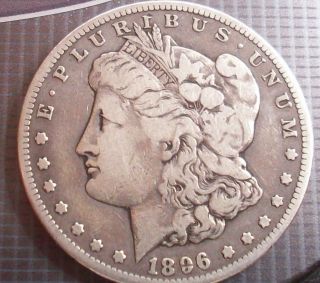 MORGAN SILVER DOLLAR LOT HAIR AND FEATHER DETAIL DEF RIMS 5M MINTED