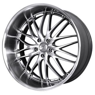 19 MRR GT1 Silver Rims Wheels Tires Fits Nissan 350Z Infiniti G37 G35