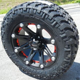 20 Black Ballistic Jester Wheels Nitto Trail Grappler Tires Toyota
