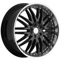 22 inch Menzari Z04 Black Wheels Rims 5x112 45 Audi Q5 Mercedes ml 350