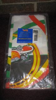 Hallmark 1998 Hot Wheels Cars Party Paper Table Cover 54X89 New