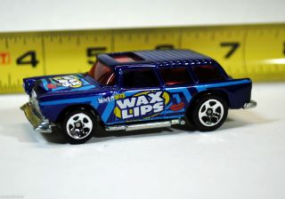 HOT WHEELS DELIVERY SWEET RIDES 1955 55 WAX LIPS CHEVY NOMAD STATION