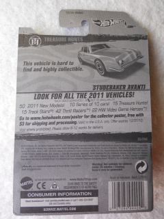Hot Wheels Studebaker Avanti 5 15 Treasure Hunt Never Opened