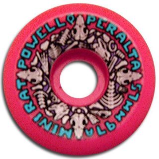 Powell Peralta Mini Rats Skateboard Wheels 57mm 97A Pink