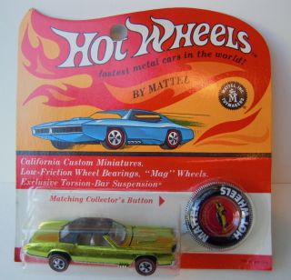 1969 Hot Wheels Custom Eldorado Redline Blister