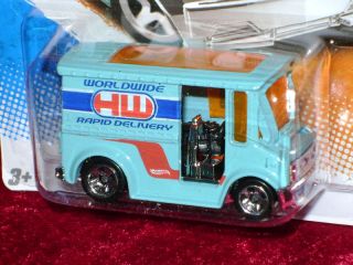 Hot Wheels Bread Box Delivery Truck Blue s Scale 1 64 R