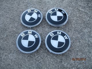 New BMW Set of 4 Peaces Center Wheel Rim Hub Cap 68mm 36136768640 Hubs