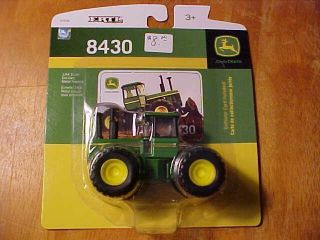 8430 Wide Front with Cab 8 Wheels Tractor 1 64 Ertl 2010 w Card