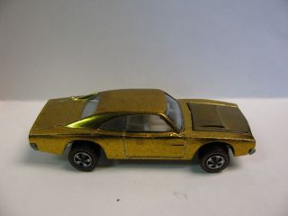 Hot Wheels Redline Custom Dodge Charger Gold Loose 