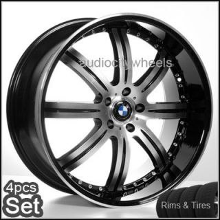 22 inch BMW Wheels and Tires Rims 6 7 Series M6 x5 X6