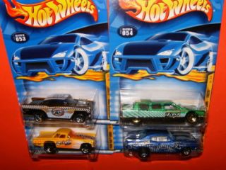 2001 Hot Wheels RARE Turbo Taxi Series Collection 1 4 Lot