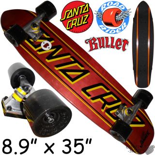  Big Jammer Strip Skateboard Cruiser Road Rider 78a Wheels 35 x 9 8