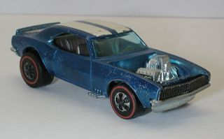Redline Hotwheels Blue 1970 Heavy Chevy