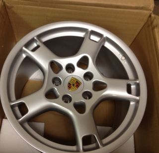 997 911 C4S Widebody 4 Wheels Rims Lobster Claw Like New