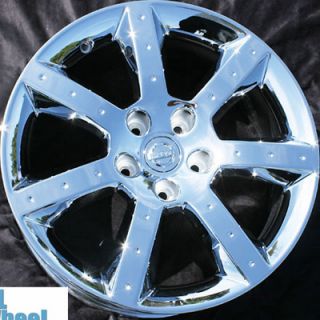 New 17 Nissan 350Z G35 Chrome Staggered Wheels