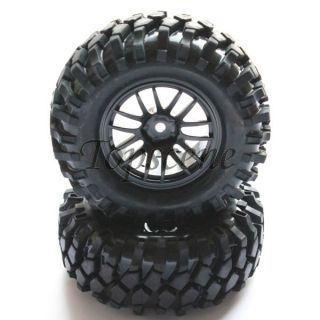 2pcs 1 9 1 10 96mm Wheels Tires Tyre for RC Crawler Car