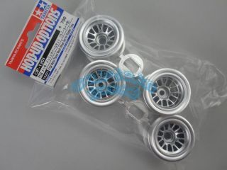 Tamiya 54201 RC Metal Plated Mesh Wheels   F104 For Rubber Tires (F/R