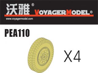 Voyager model 1/35 PEA110 Road Wheels for Sd.Kfz.234 Pattern 1 (For