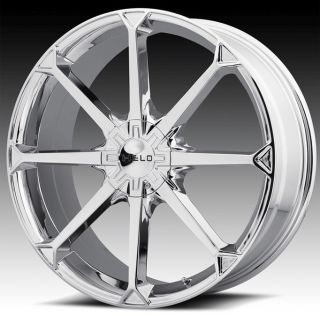 20 inch Helo Chrome Wheels Rim 20x8 42 5x115 300C AWD Charger