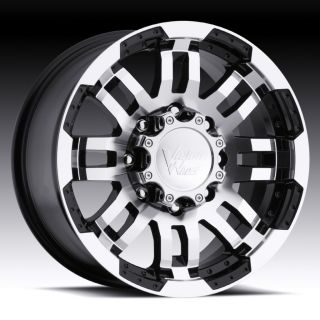 18 inch Vision Warrior Black Wheels Rims 6x5 5 6x139 7