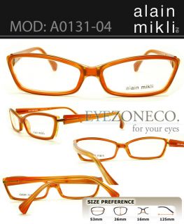 EyezoneCo Alain Mikli Eyeglass Full Rim Frames A0131 04