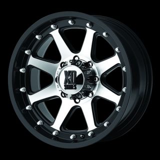 18 Black Wheels Tires 8x165 Chevy GMC Dodge 265 70 18 Falken Wild at