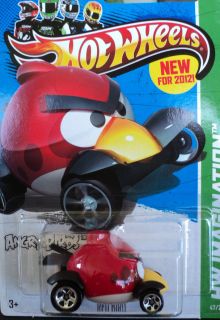 2013 Hot Wheels Angry Birds Red Bird