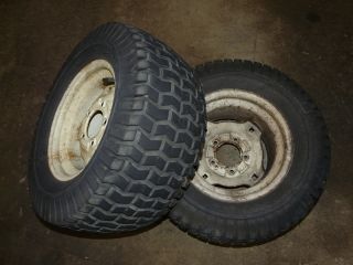 Sovereign 7016 Tractor Carlisle 23x10 50 12 Rear Tires Rims