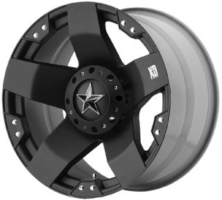 18 XD Rockstar Wheels 35 General Grabber Tires Chevy Dodge Jeep Ford
