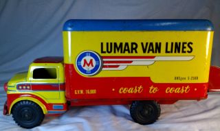 Marx Lumar Van Lines Coast to Coast Delivery Truck